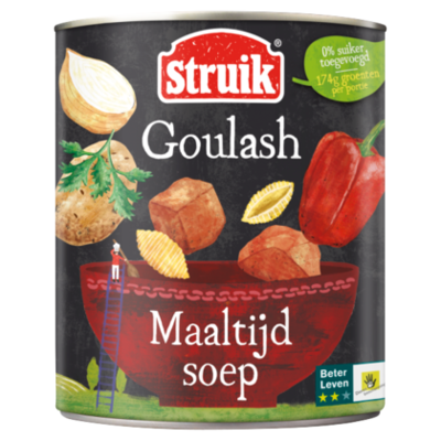 Struik Maaltijdsoep goulash