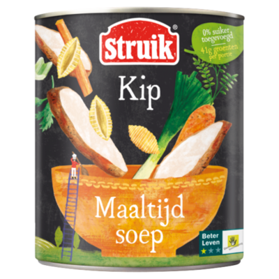 Struik Maaltijdsoep kip