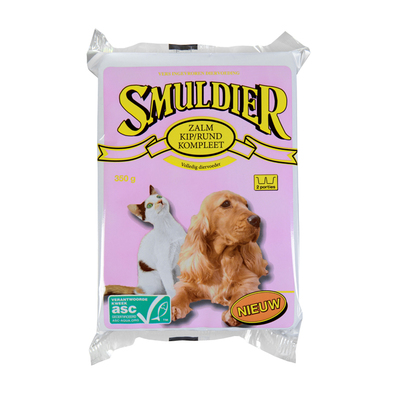 Smuldier Zalm-kip-rund compleet