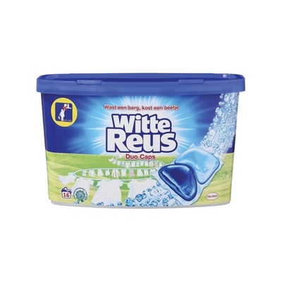 Witte Reus wascapsules duo caps