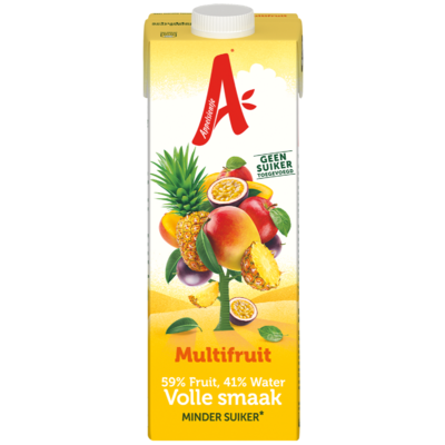Appelsientje Multifruit minder suiker fruitsuiker