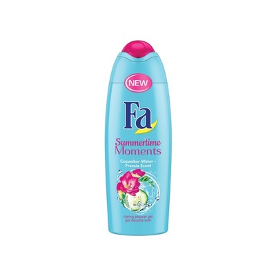Fa summertime moments douche cucumber water & freesia scent