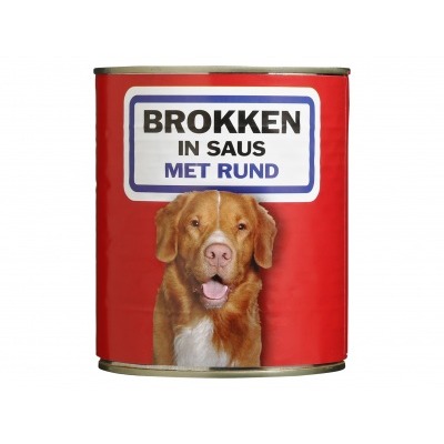 Reno Compleet menu brokken in saus met rund
