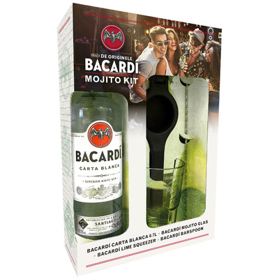 Bacardi Carta Blanca Mojito Kit