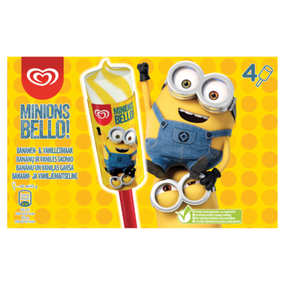 OLA IJs Minions 4 Stuks
