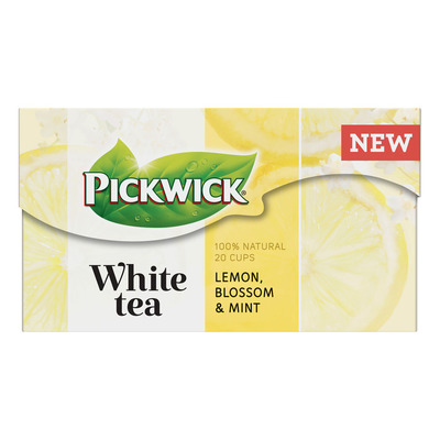 Pickwick White lemon, blossom & mint witte thee