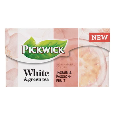 Pickwick White jasmin & passionfruit witte thee