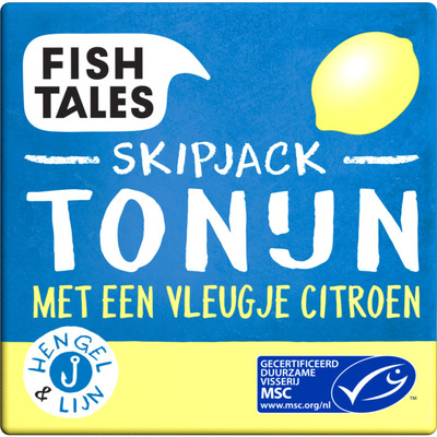 Fish Tales Tonijn skipjack citroen MSC
