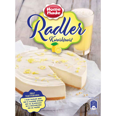 Homemade Radler kwarktaartmix