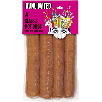 Bunlimited 4 Classic hot dogs