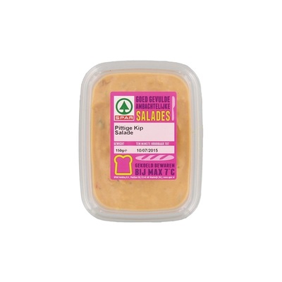 Huismerk salade pittige kip