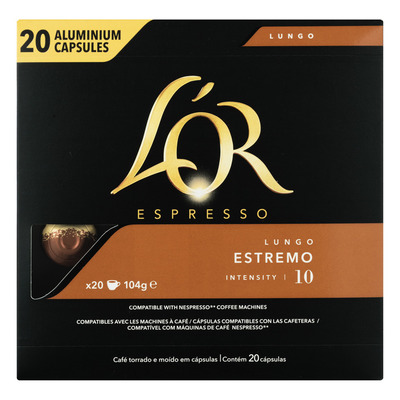 L'OR Espresso lungo estremo koffiecups