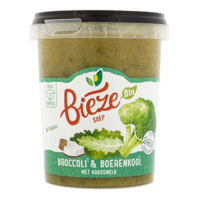 Bieze Broccoli & boerenkool soep