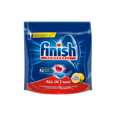 Finish Powerball All in 1 Max Citroen 42 Tabletten