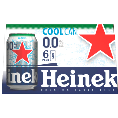 Heineken Coolcan 0%