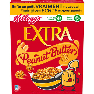 Kellogg's Extra peanut butter
