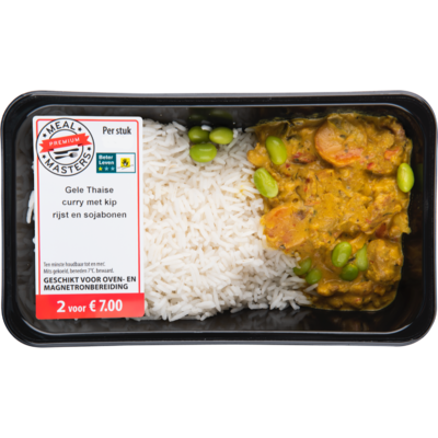 Mealmasters Thaise gele curry kip gele rijst