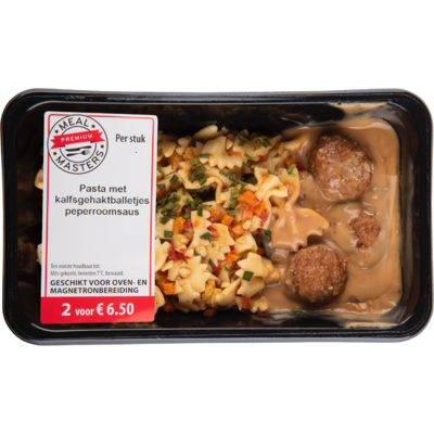 Mealmasters Pasta kalfsgehaktbal