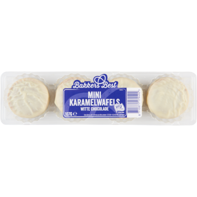Bakkers Best Mini choco caramel koekjes witte chocolade