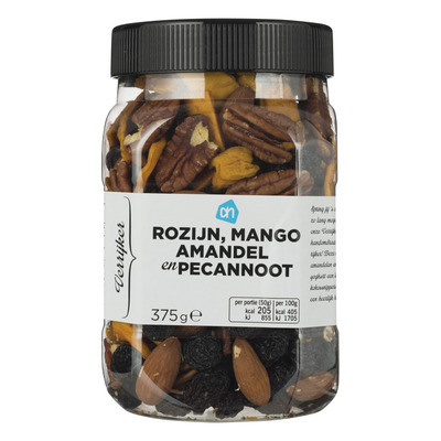 Huismerk Verrijker rozijn-mango-amandel en pecan