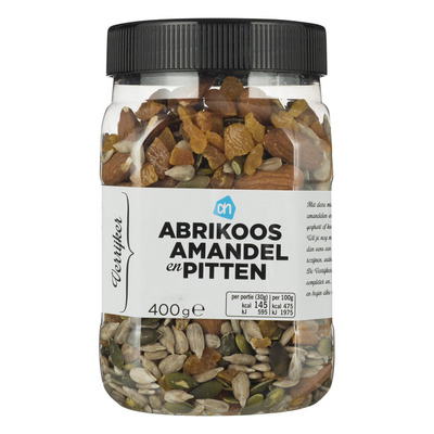 Huismerk Verrijker abrikoos-amandel en pitten