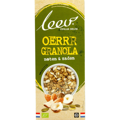 Leev Bio granola noten zaden