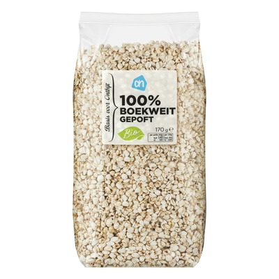 Huismerk 100% boekweit gepoft