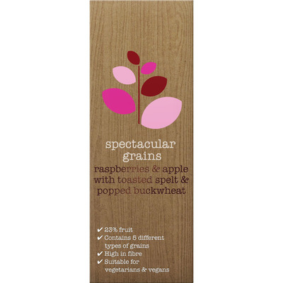 Dorset Grains toasted spelt raspberry