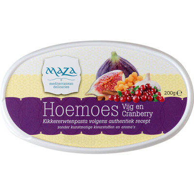 Maza Hoemoes cranberry vijg
