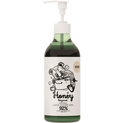 Yope Liquid kitchen soap honey & bergamot