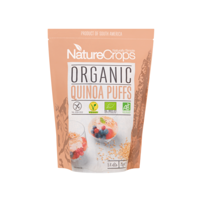 NatureCrops Organic Quinoa Puffs
