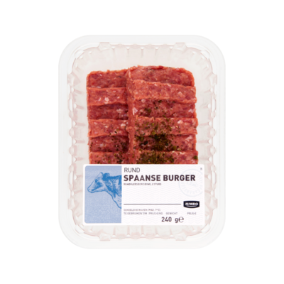 Huismerk Rund Spaanse Burger 2 Stuks
