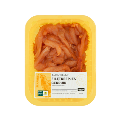 Huismerk Scharrelkip Filetreepjes Gekruid