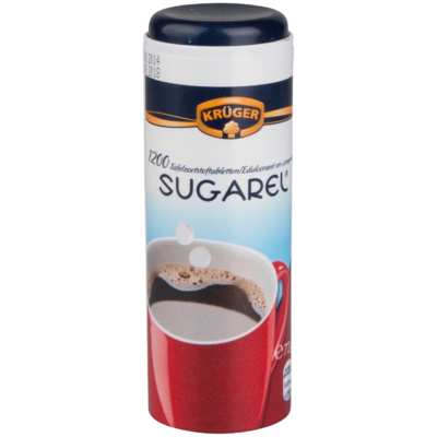 Krüger Sugarel zoetjes tafeldispenser, 1200 stuks