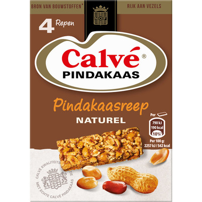 Calvé Pindakaasreep naturel