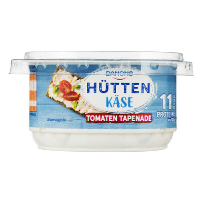 Danone Hüttenkäse tomaten tapenade