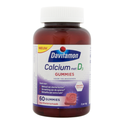 Davitamon Vitamine Calcium + D gummies