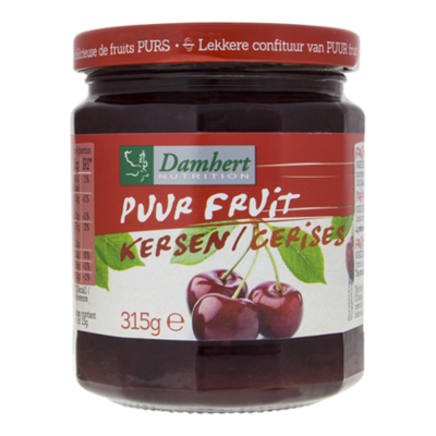 Damhert Puur fruit confituur kersen
