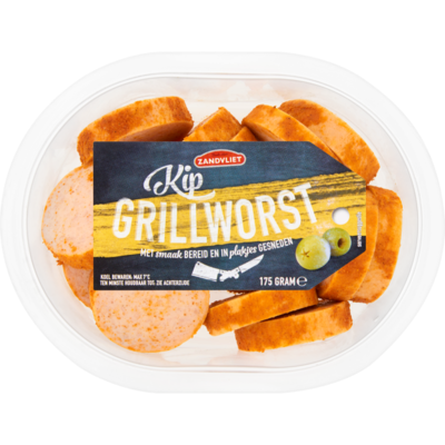 Zandvliet Kipgrillworst plakjes