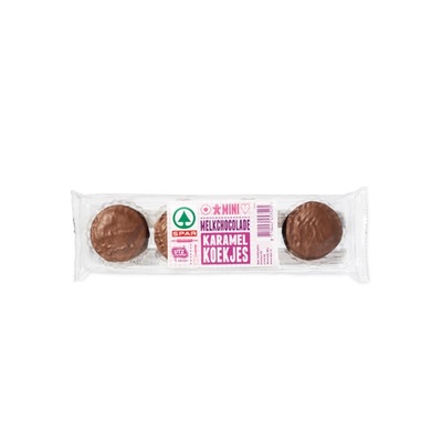 Huismerk karamelkoekje mini melk