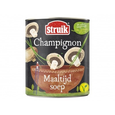 Struik Maaltijdsoep champignon
