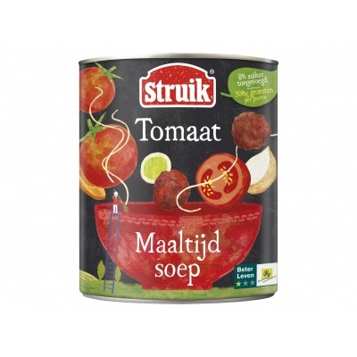 Struik Maaltijdsoep tomaat