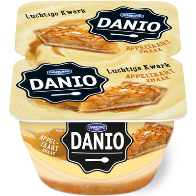 Danone Danio luchtige kwark appeltaart