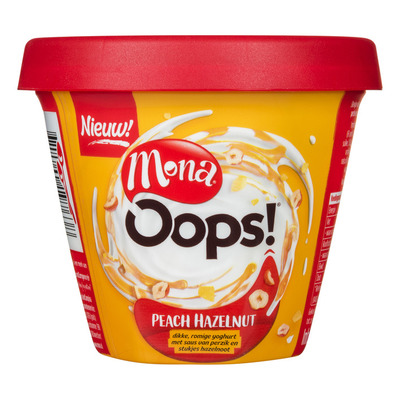 Mona Oops! peach hazelnut