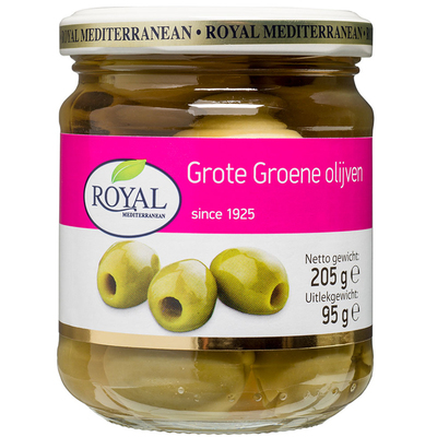 Royal Grote groene olijven