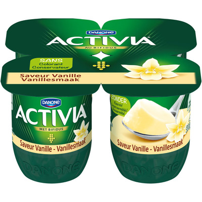 Activia Vanille stand