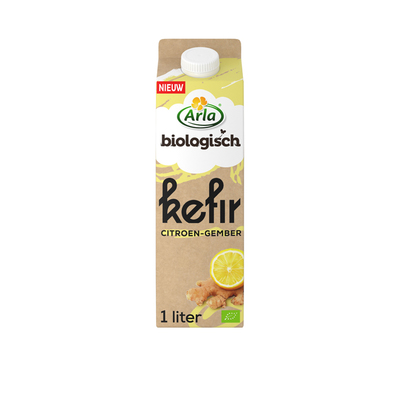 Arla Biologische kefir citroen gember