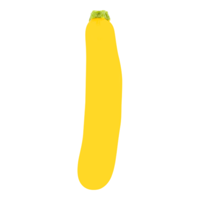 Gele courgette