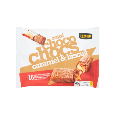 Huismerk Mini Choco Chocs Caramel & Biscuit