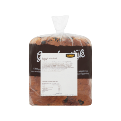 Huismerk Goudeerlijk Rozijnenbrood